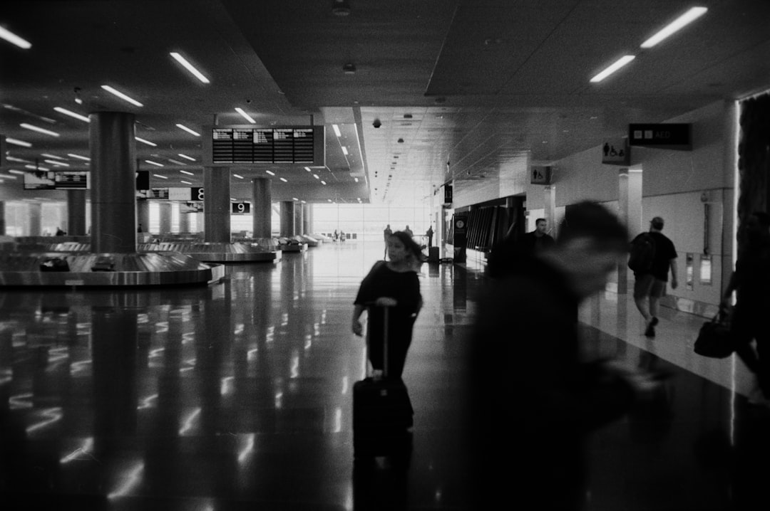 空港での手荷物